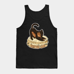 Tortie Pun: Tortilla Tank Top